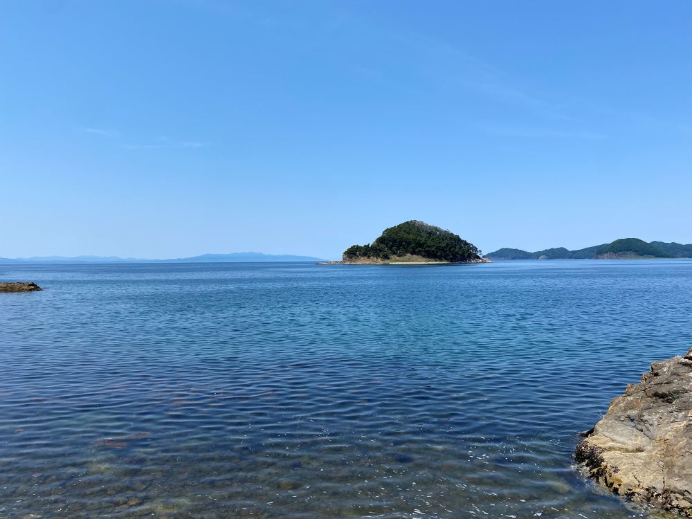 鴎島の景色