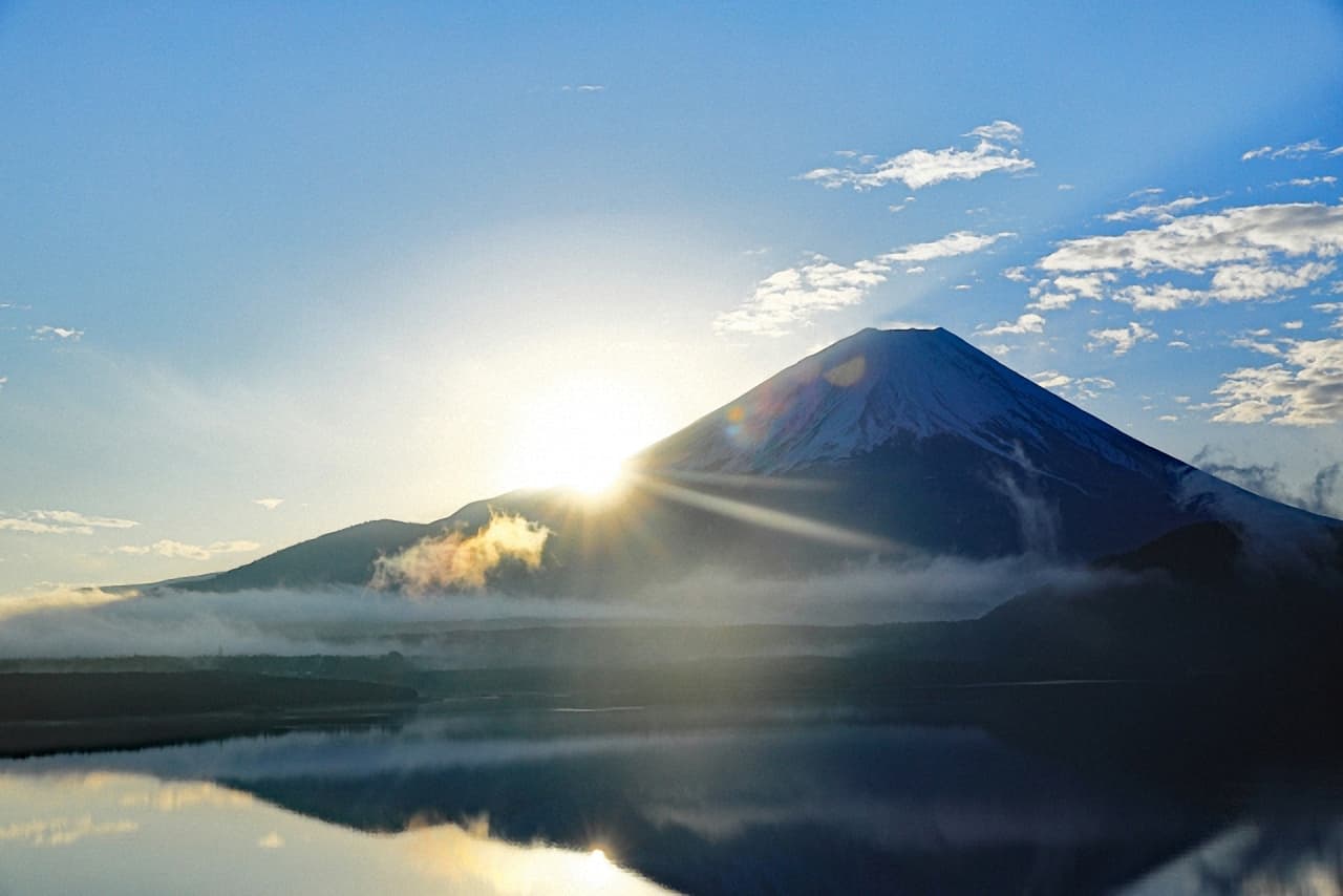 富士山からの初日の出