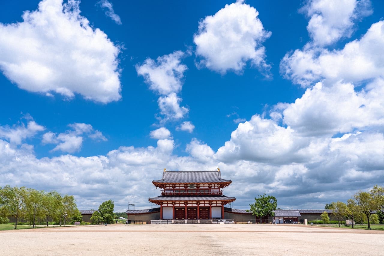 奈良県の朱雀門